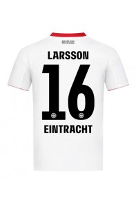 Fotbalové Dres Eintracht Frankfurt Hugo Larsson #16 Venkovní Oblečení 2025-26 Krátký Rukáv